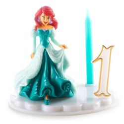 Devineau Bougie Chiffres D'Anniversaire Princesse Disney Ariel 7 Cm