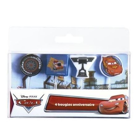 Disney Devineau 4 Bougies Sur Pics Cars