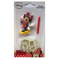 Disney Devineau Bougie Minnie 7 Cm