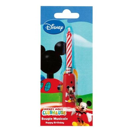 Devineau Disney Bougie Anniversaire Musicale Mickey Mouse