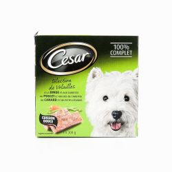 Cesar Pack 3X300G Patee Volailles
