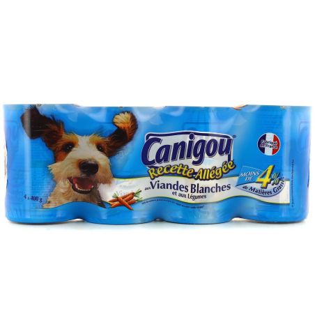 Canigou Boites Pour Chiens Moyens Et Grands Aux Viandes : Les 4 De 400 G