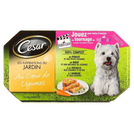 Cesar Pack 4X150G Coeur De Legumes