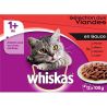 Whiskas Repas En Sauce 1+ Sélection Aux Viandes Pour Chat : Les 12 Sachets De 100 G