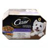 César Barquettes Pâtée Mini Filés En Sauce Viandes Pour Chien 8X150G