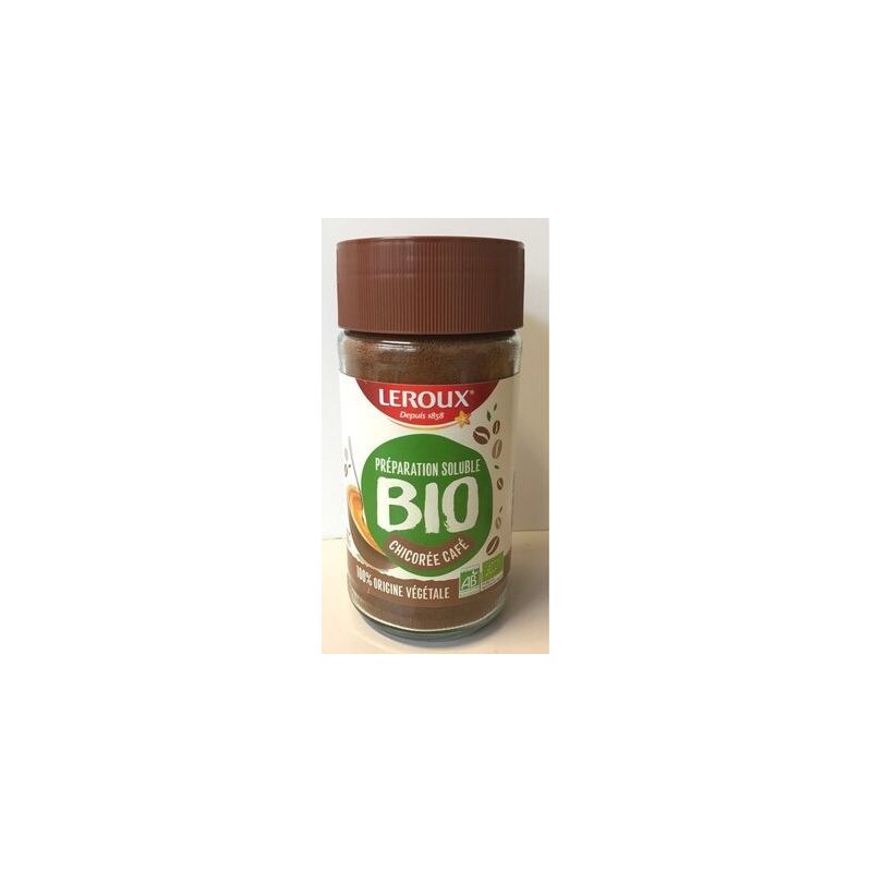Leroux 100G Café Soluble Chicorée Bio