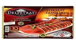 Delpeyrat Jambon Bayonne 10T 200G