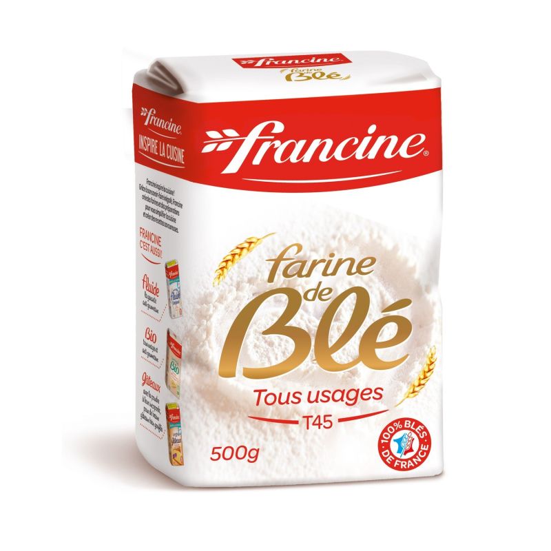Francine Farine De Blé T45 : Le Paquet 500 G