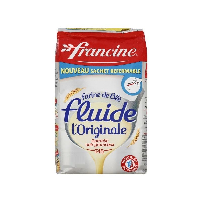 Francine Farine De Blé Fluide T45 : Le Paquet 500 G