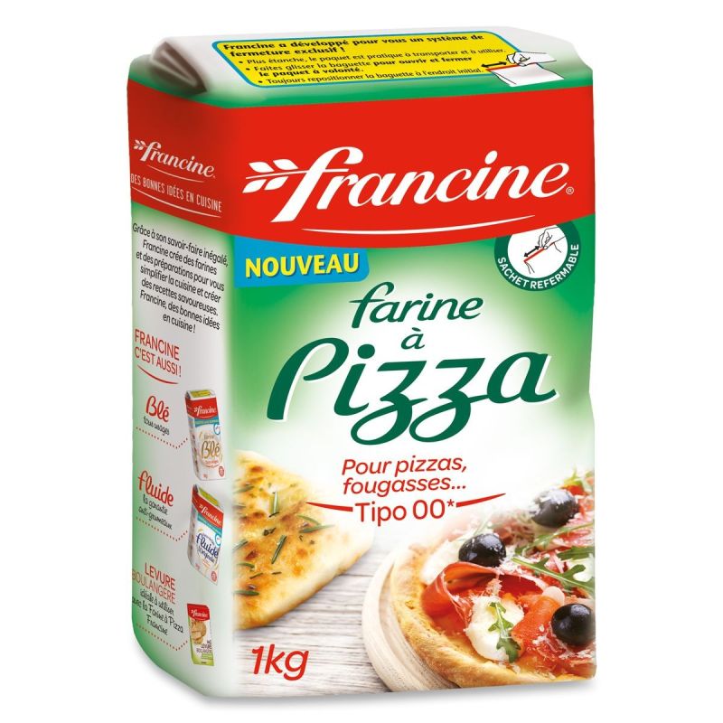Francine Farine À Pizza : Le Paquet De 1 Kg