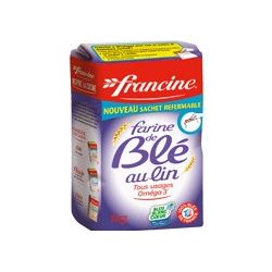 Francine 1Kg Farine Ble Au Lin