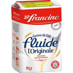 Francine Farine De Blé Fluide T45 : Le Paquet 1 Kg