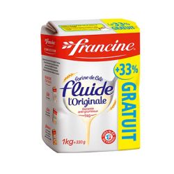 Francine Kg Farine Fluide + 330G Gratuit