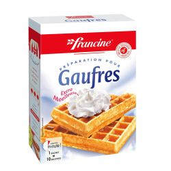 Francine Préparation Gâteau Pâte À Gaufres : La Boite De 350 G