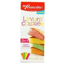 Francine 40G Levure Coloree