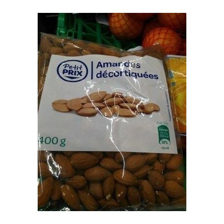 Petit Prix 400G Amandes Décortiquées Pp