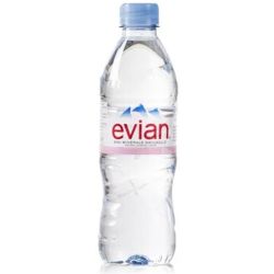 Evian Eau Minérale Naturelle : La Bouteille De 50 Cl