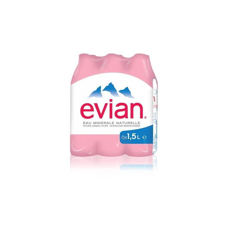 Evian P6.Evian 1L5 Mini-Pal