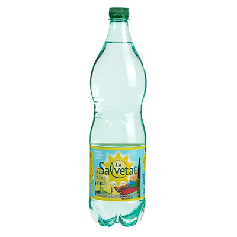 Salvetat Pet 1.25L Eau Gaz N2