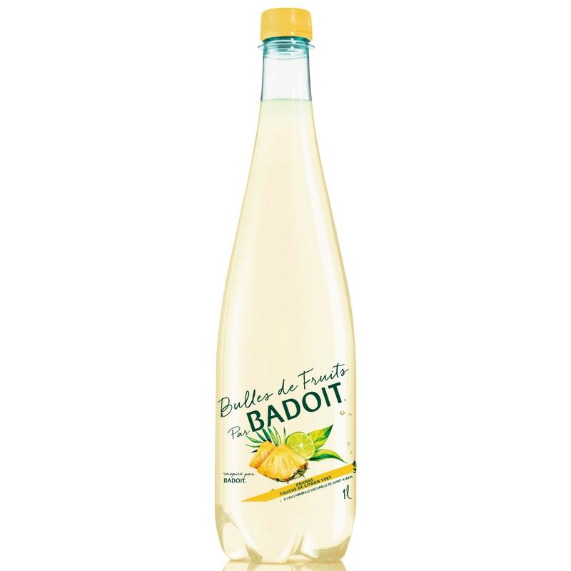 Badoit Bulles De Fruit Ananas Touche Citron Vert 1L