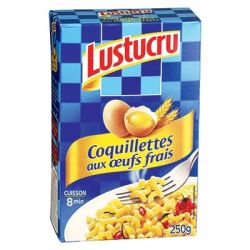 Lustucru Pâtes Coquillettes : La Boite De 250 G