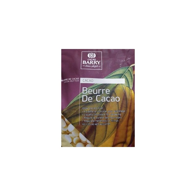 Cacao Barry 1Kg Beurre De Pistoles