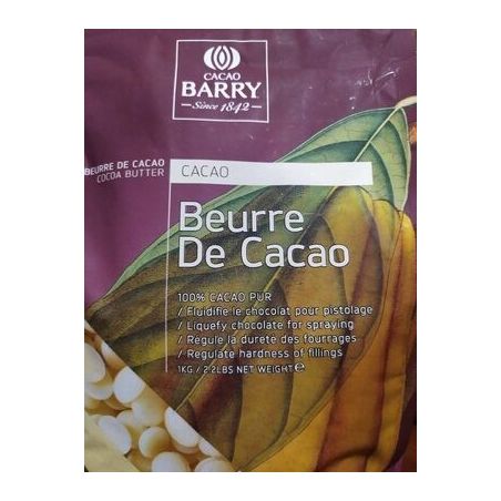 Cacao Barry 1Kg Beurre De Pistoles
