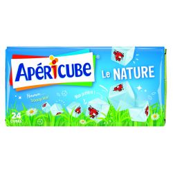 Apericube Apéricube Nature 24 Cubes 125G