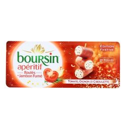 Boursin 100G Roule Tomate/Oignon/Ciboulette