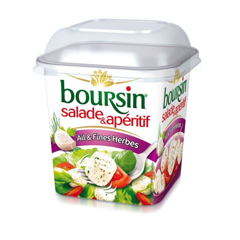 Boursin 120G Salade Ail Et Fines Herbes