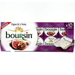 Boursin Figue/3 Noix 10P 160G