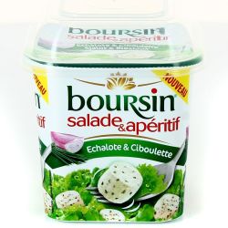 Boursin 120G Salade Echalotte/Ciboulette