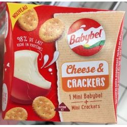 Minibabybe Babybel Cheese&Crackers 40G