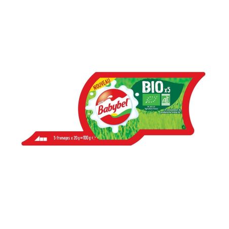 Babybel 5X20G Mini Fromage Bio