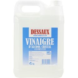 1Er Prix 5L Vinaigre Cristal 10% Dessaux