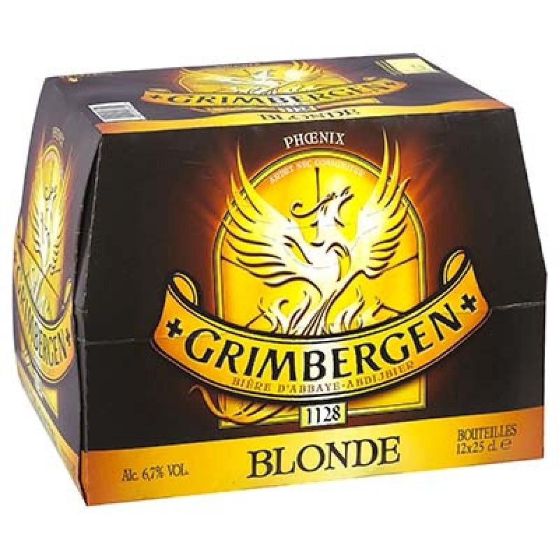 Grimbergen Biere 6.7%V Bouteille 12X25Cl