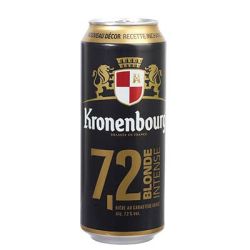 Kronenbourg Bière Blonde Intense 7.2% : La Canette De 50Cl