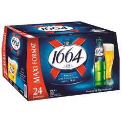 1664 Bière Pack 24X25Cl 5,5Ø