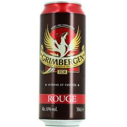 Grimbergen Bière Rouge : La Canette De 50Cl