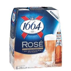 Kronenbourg Pack 6X25Cl Biere 1664 Rose