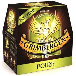 Grimbergen Pack Bouteille 6X25Cl Biere Poire 5°