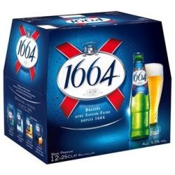 Kronenbourg Pack Bte 10X25Cl Biere 1664 5,5°