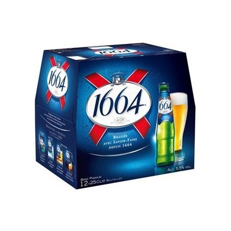 Kronenbourg Pack Bte 10X25Cl Biere 1664 5,5°