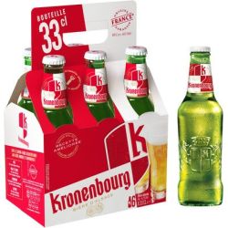 Kronenbourg Bouteille 6X33Cl .