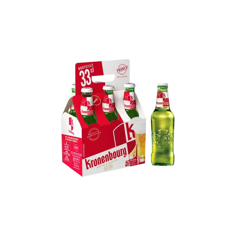 Kronenbourg Bouteille 6X33Cl .