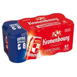 Kronenbourg L.8 Boites 33Cl Biere 4Ø2