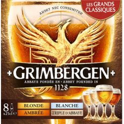Grimbergen 8X25Cl Coff.Grimbergen 6,8%