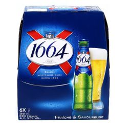 1664 Bière Pack 6X25Cl 5Ø5