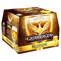 Grimbergen Bière Blonde 6,7% Bouteilles 16X25Cl