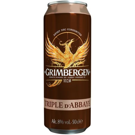 Grimbergen Bière Triple D'Abbaye : La Boîte 50Cl